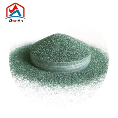 Prah zelenega silicijevega karbida, ki izboljša učinkovitost v ognjevarnih materialih